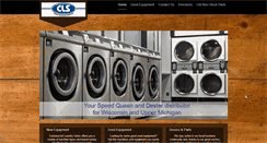 Desktop Screenshot of claundrysales.com