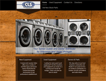 Tablet Screenshot of claundrysales.com
